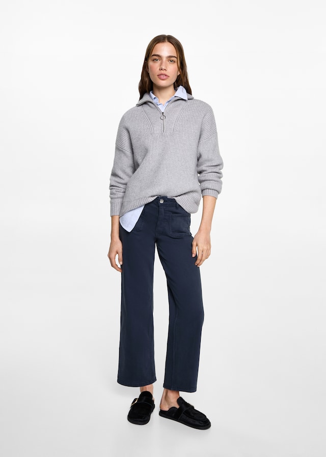 Mango Culotte-Jeans mit Taschen Zeitlich begrenztes Angebot
