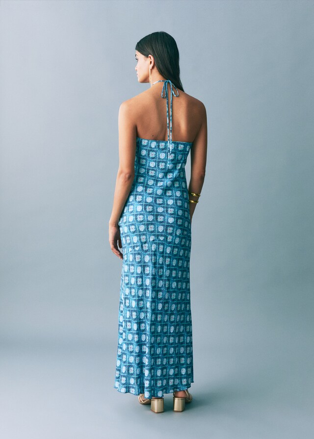 Mango Kleid mit Halfterkragen Saisonale Angebote
