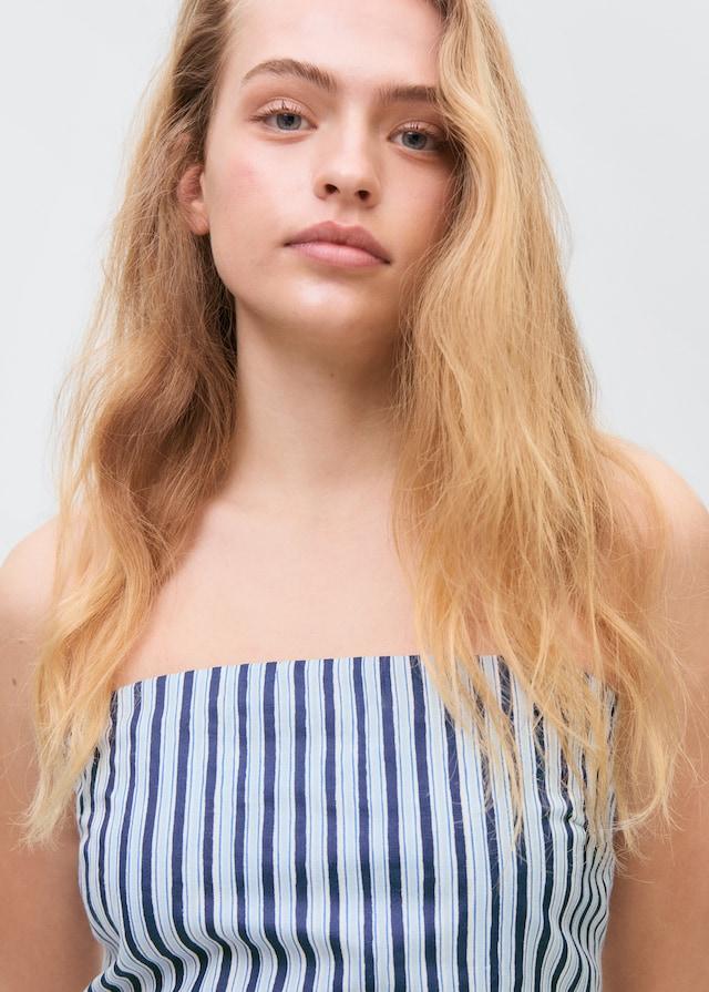 Mango Bandana-Top mit V-Ausschnitt Tiefpreis