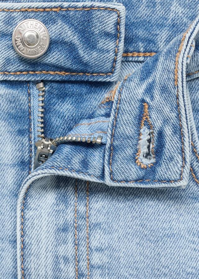 Mango Jeans-Minirock mit ausgefranstem Saum Speichern exportieren