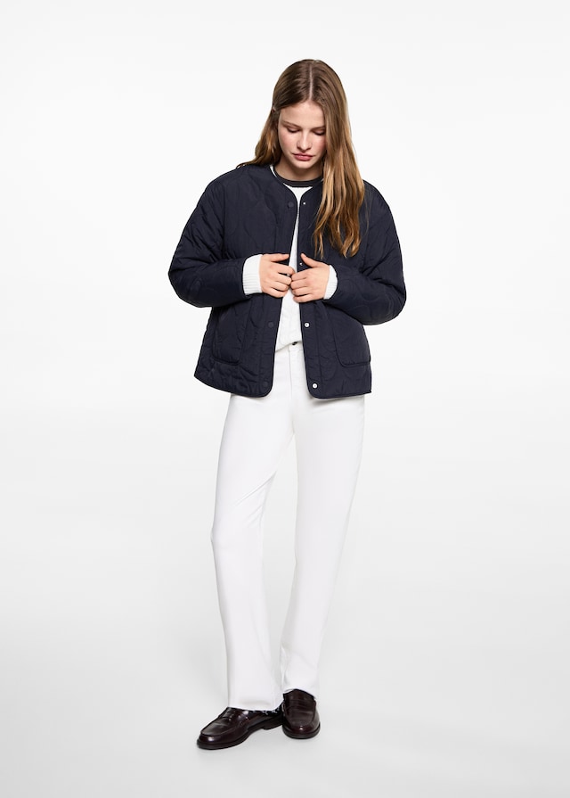Mango Steppjacke mit Taschen Angebote