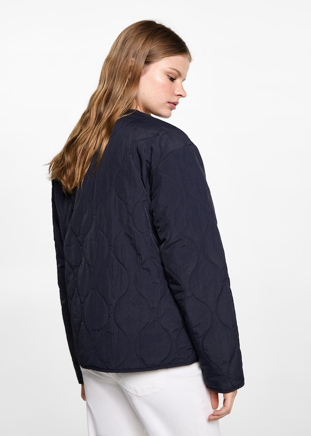 Mango Steppjacke mit Taschen Angebote
