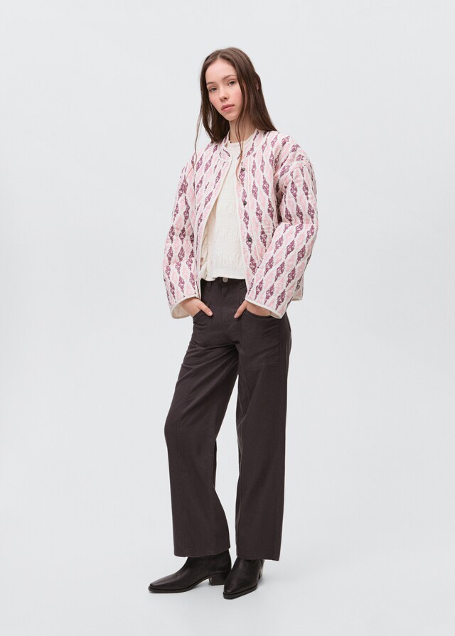 Mango Gesteppte Baumwolljacke Hotsell