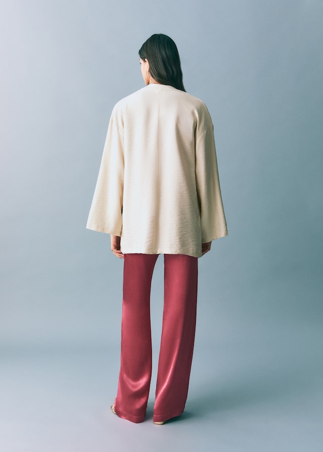 Mango Jacke im Kimono-Stil Schlussverkauf