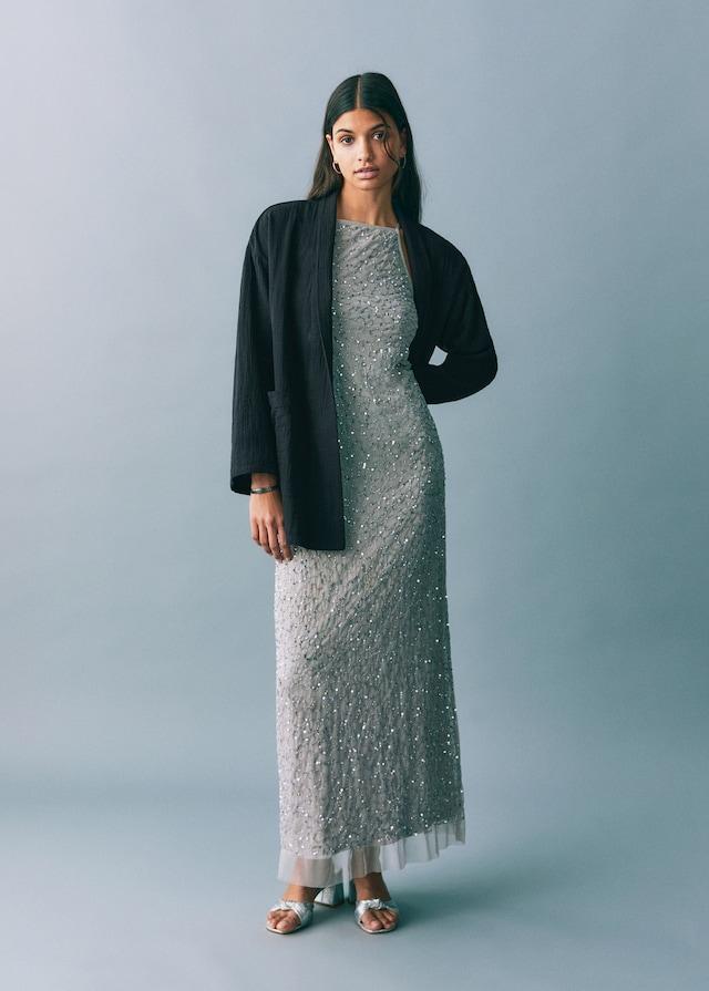 Mango Kimono-Jacke Bambula Günstiger Verkauf