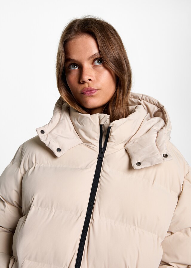 Mango Langer Steppanorak Fabrikverkauf