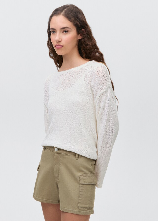 Mango Cargo-Shorts aus Baumwolle