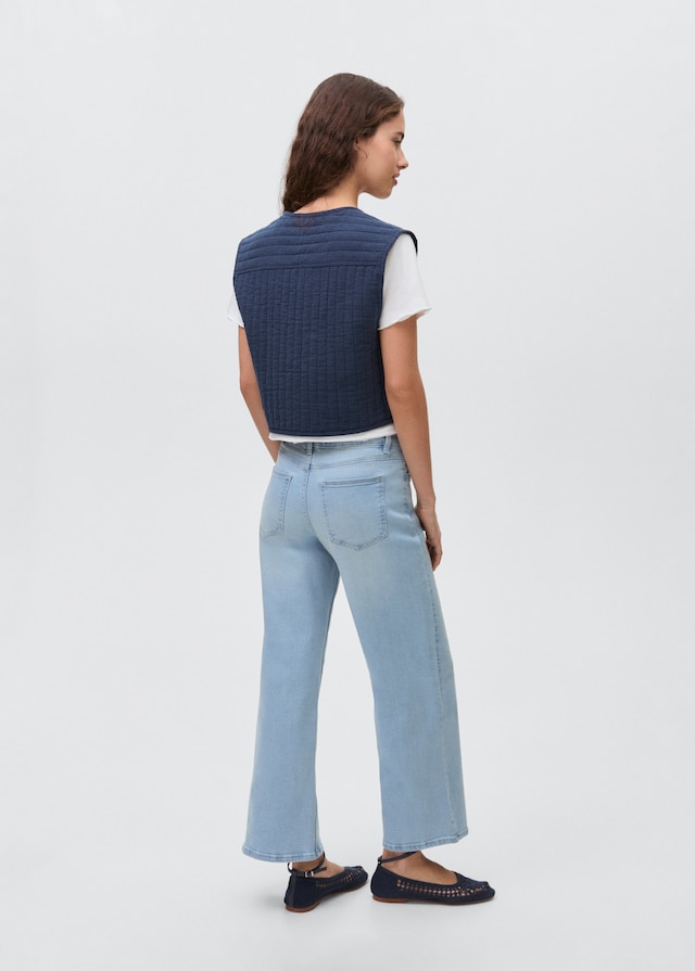 Mango Bestickte Baumwoll-Weste Cyber Monday