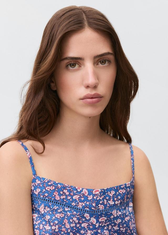 Mango Pack mit kurzem gemusterten Pyjama Jubiläumsangebot