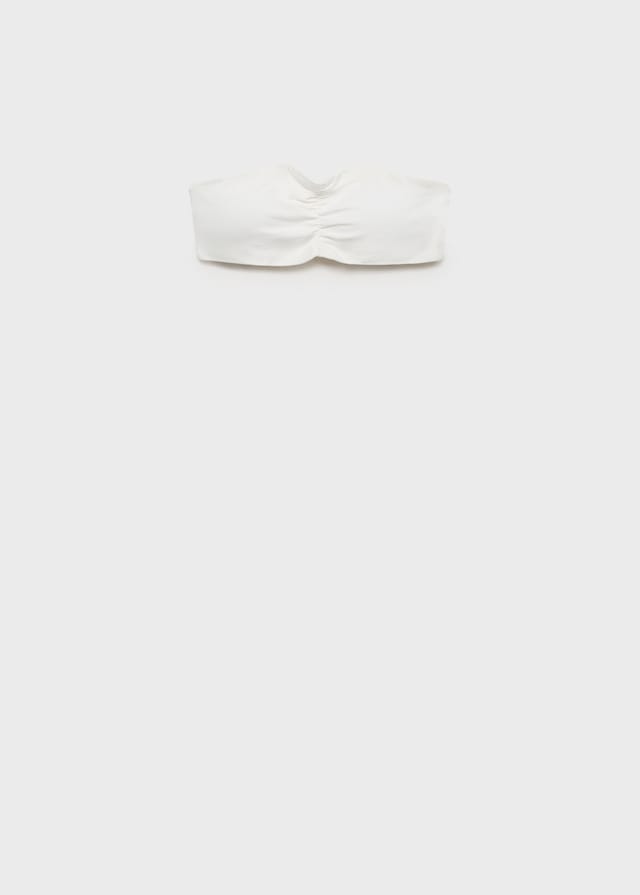 Mango Gerafftes Bandeau-Top Blitzangebot