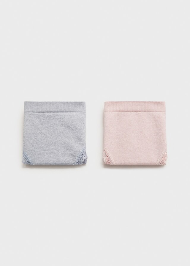 Mango Basic-Slip im Zweierpack Räumungsverkauf