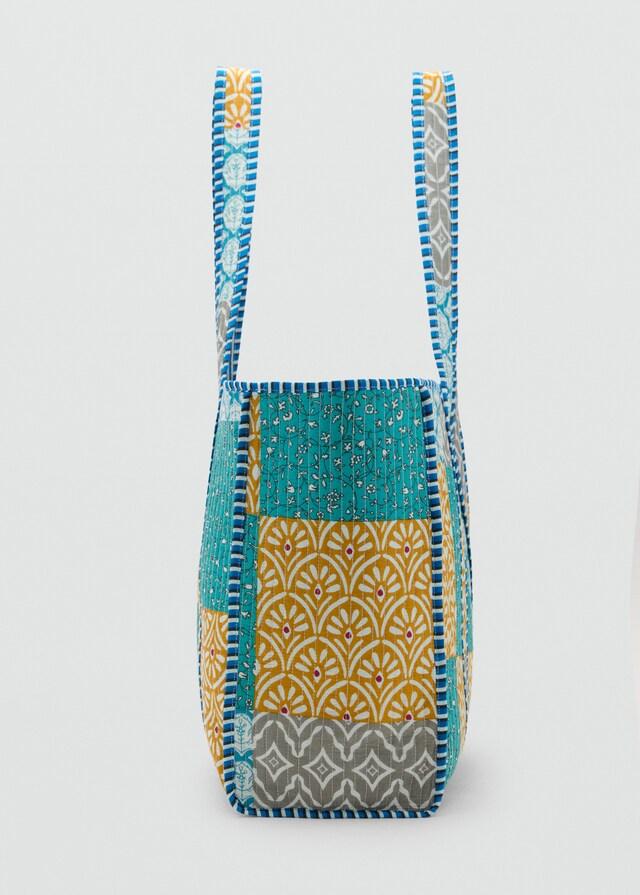 Mango Patchwork-Stepptasche Begrenzte Freigabe