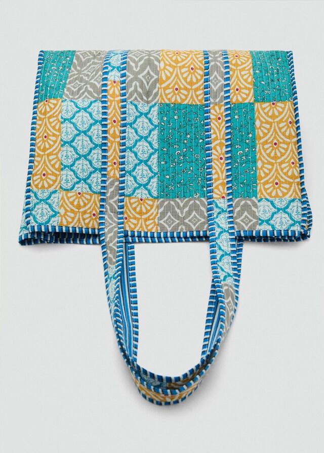 Mango Patchwork-Stepptasche Begrenzte Freigabe