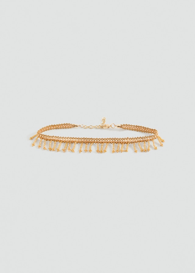 Mango Kristall-Chokerkette Fabrikladen