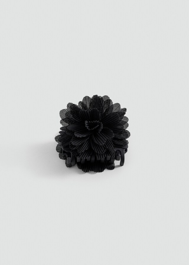 Mango Haarspange Blume Textur 50% Rabatt für begrenzte Zeit