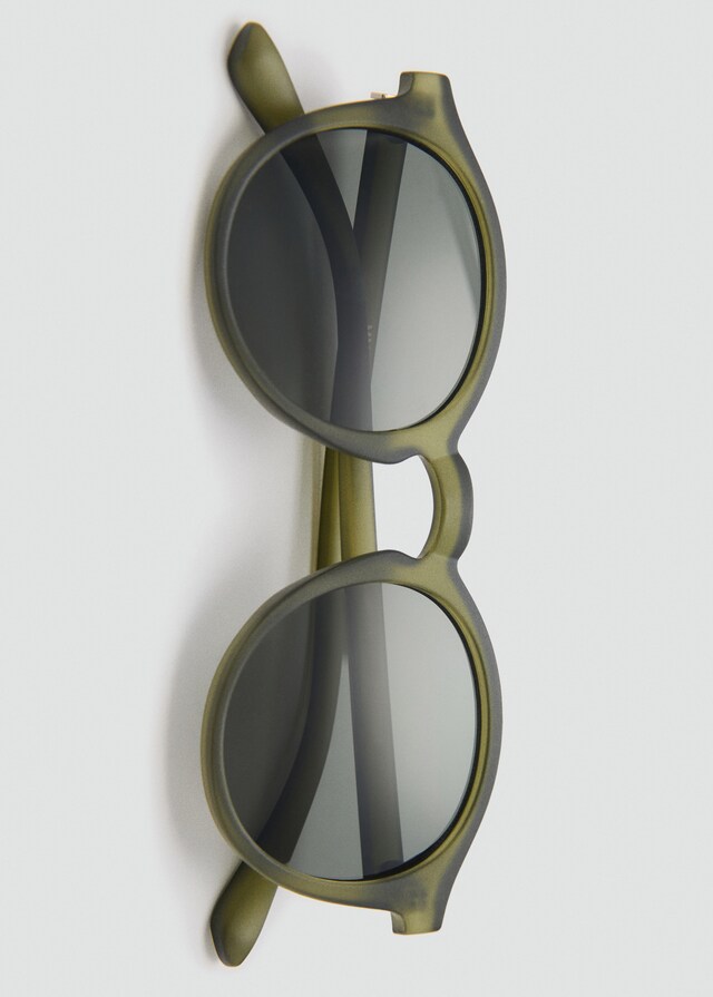Mango Sonnenbrille mit Azetatfassung Kostenloser Versand