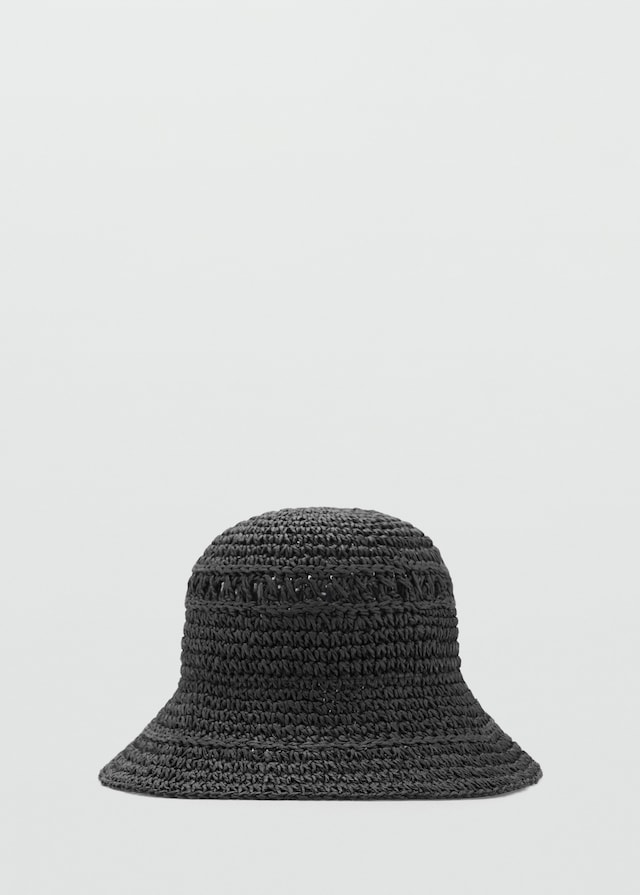 Mango Bucket Hat aus Stroh Limitierter Zeitrabatt