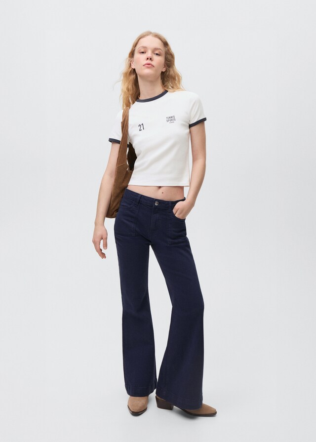 Mango Flared-Jeans Günstig kaufen