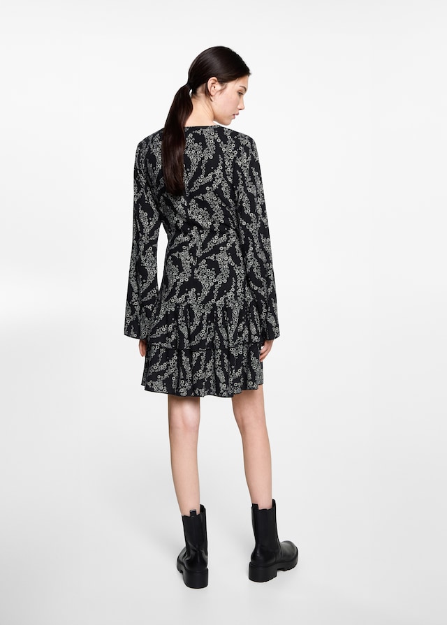Mango Kleid mit Blumendruck Exklusivangebot