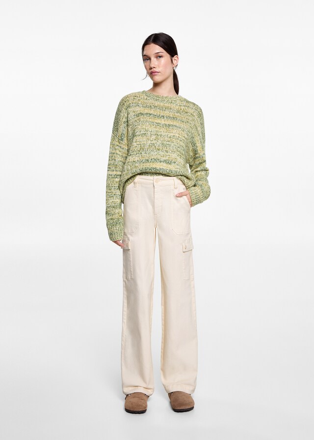 Mango Culotte-Jeans mit Taschen Weihnachtsangebot