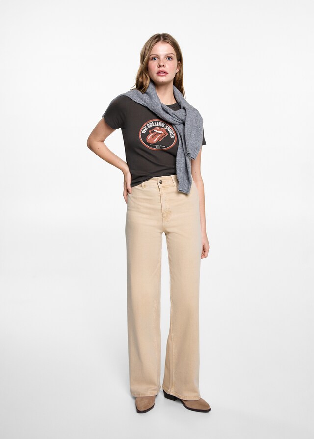 Mango Wide Leg-Jeans Osterangebot