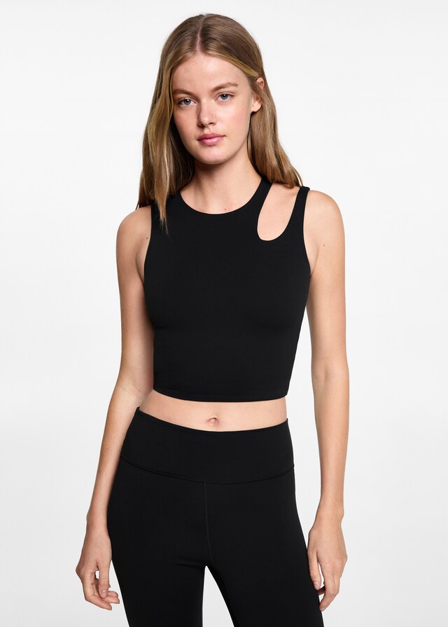 Mango Asymmetrisches Top Lagerräumung