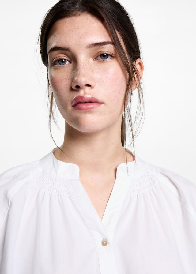 Mango Bluse mit Ballonärmeln Zeitlich begrenztes Angebot