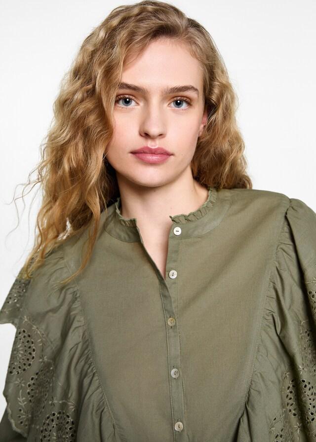 Mango Rüschenbluse Neuheiten