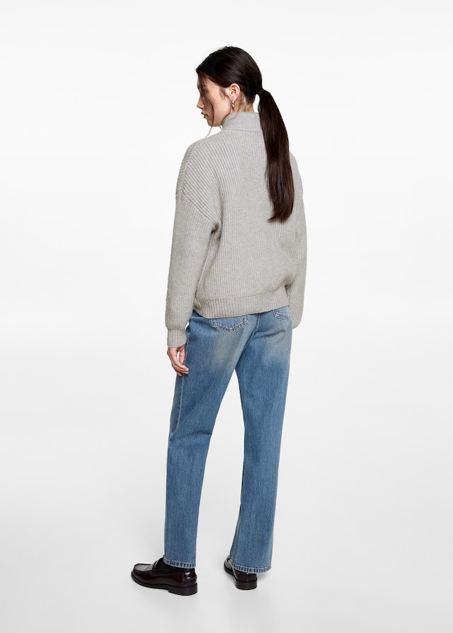 Mango Strickpullover mit Troyerkragen JETZT KAUFEN
