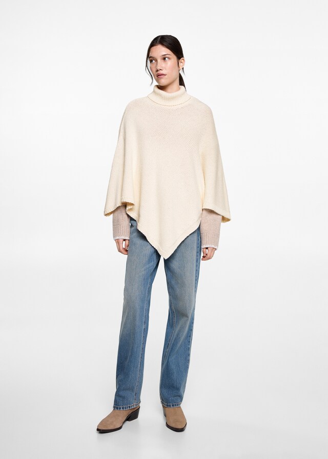 Mango Strickponcho Zeitbegrenzte Promotion