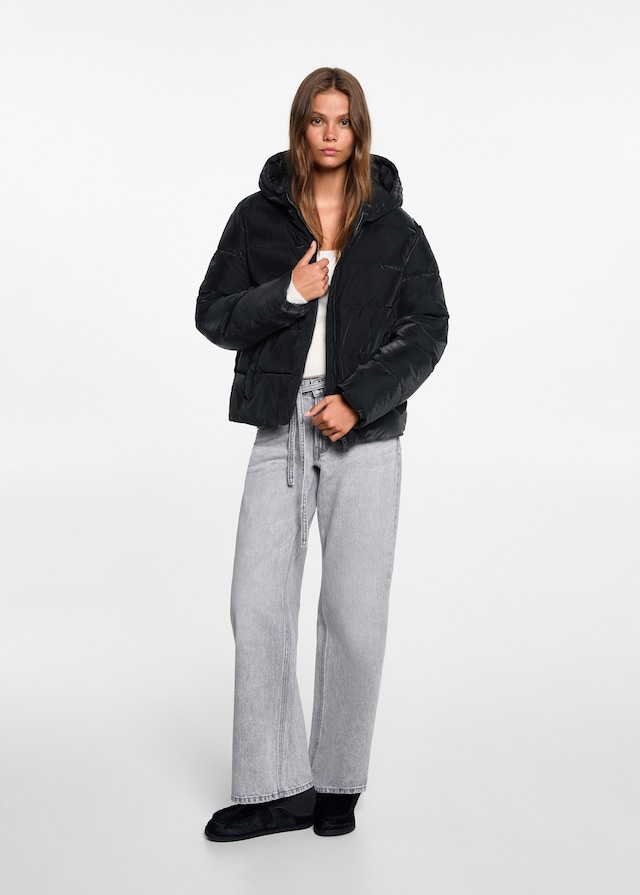 Mango Stepp-Anorak mit Kapuze Bis zu 55% Rabatt
