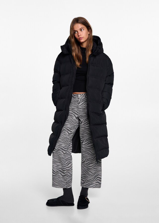 Mango Langer Steppanorak Nur noch ein Tag übrig