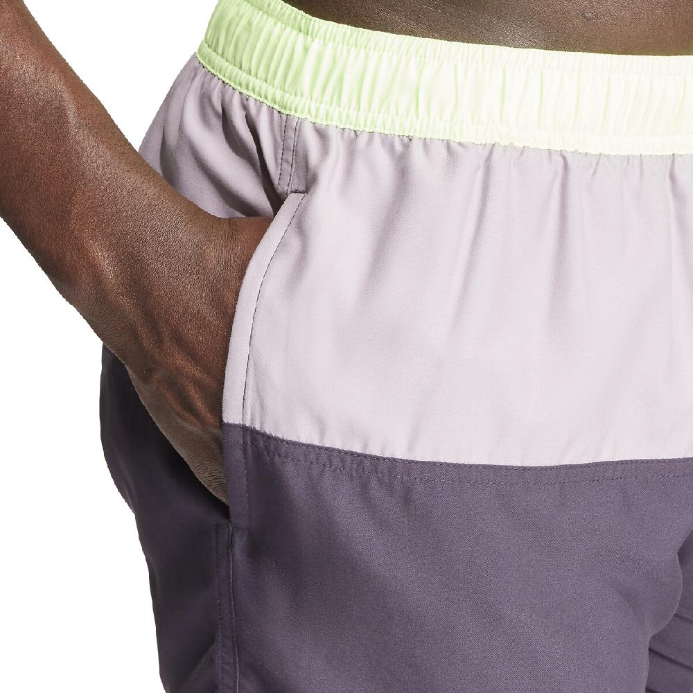 ﻿laredoute Badeshorts clorwasserbeständig grau/neongrün adidas Performance Vatertagsangebot