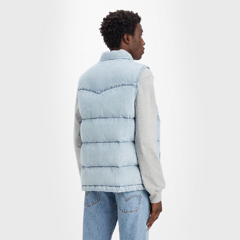 laredoute Gestepptes Jeans-Gilet hellblau LEVI'S Saisonale Angebote