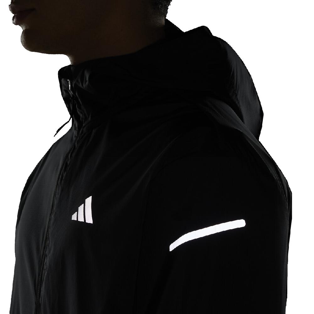 laredoute Laufjacke mit kleinem Logo schwarz adidas Performance VIP-Rabatte