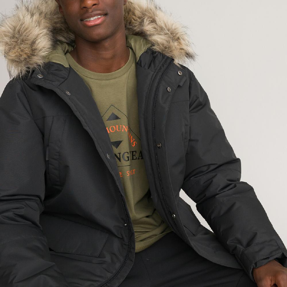 laredoute Winterparka mit Kapuze schwarz LA REDOUTE COLLECTIONS Tägliche Deals