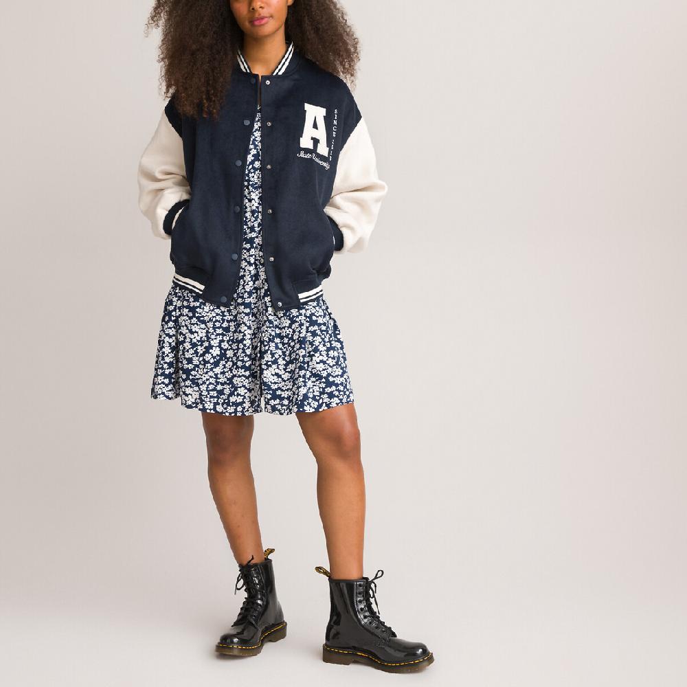 laredoute Jacke im College-Style marine/ecru LA REDOUTE COLLECTIONS VIP-Rabatte
