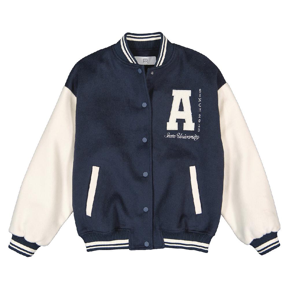 laredoute Jacke im College-Style marine/ecru LA REDOUTE COLLECTIONS VIP-Rabatte