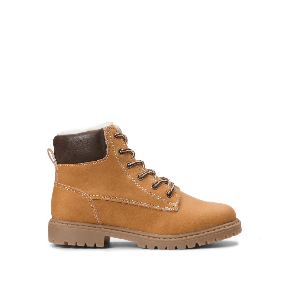 laredoute Gefütterte Boots Schnürung und Reissverschluss kamel LA REDOUTE COLLECTIONS Begrenzte Freigabe