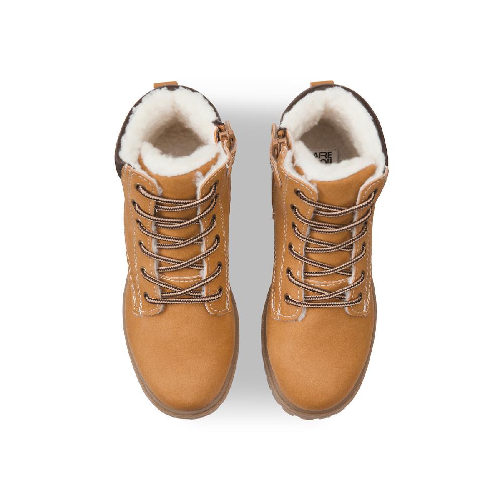 laredoute Gefütterte Boots Schnürung und Reissverschluss kamel LA REDOUTE COLLECTIONS Begrenzte Freigabe