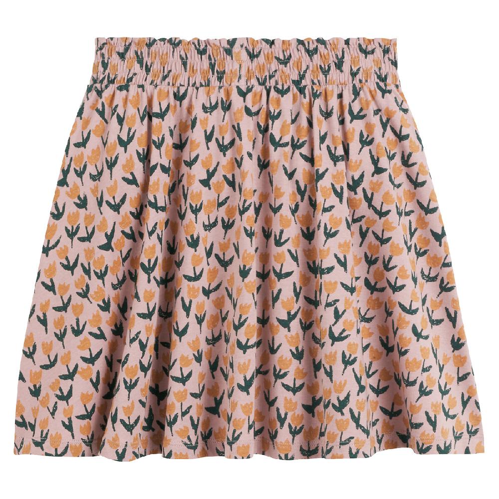 laredoute Kurzer Jerseyrock mit Blumenmuster rosa bedruckt LA REDOUTE COLLECTIONS JETZT KAUFEN