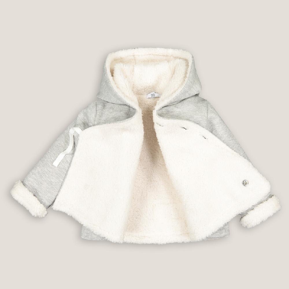 laredoute Winterjacke mit Kapuze grau meliert LA REDOUTE COLLECTIONS Letzter Tag