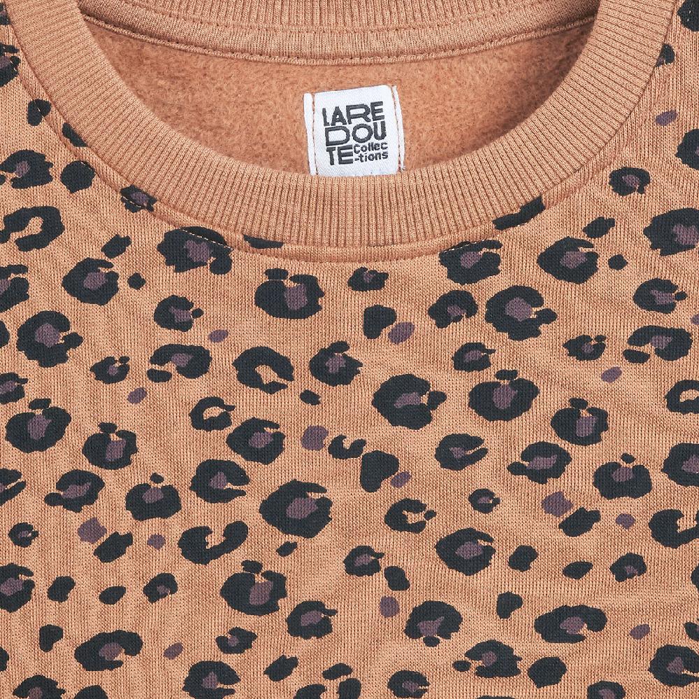 laredoute Sweatshirt mit Animalprint 18 Monate-14 Jahre leopardenmuster LA REDOUTE COLLECTIONS Nur für heute