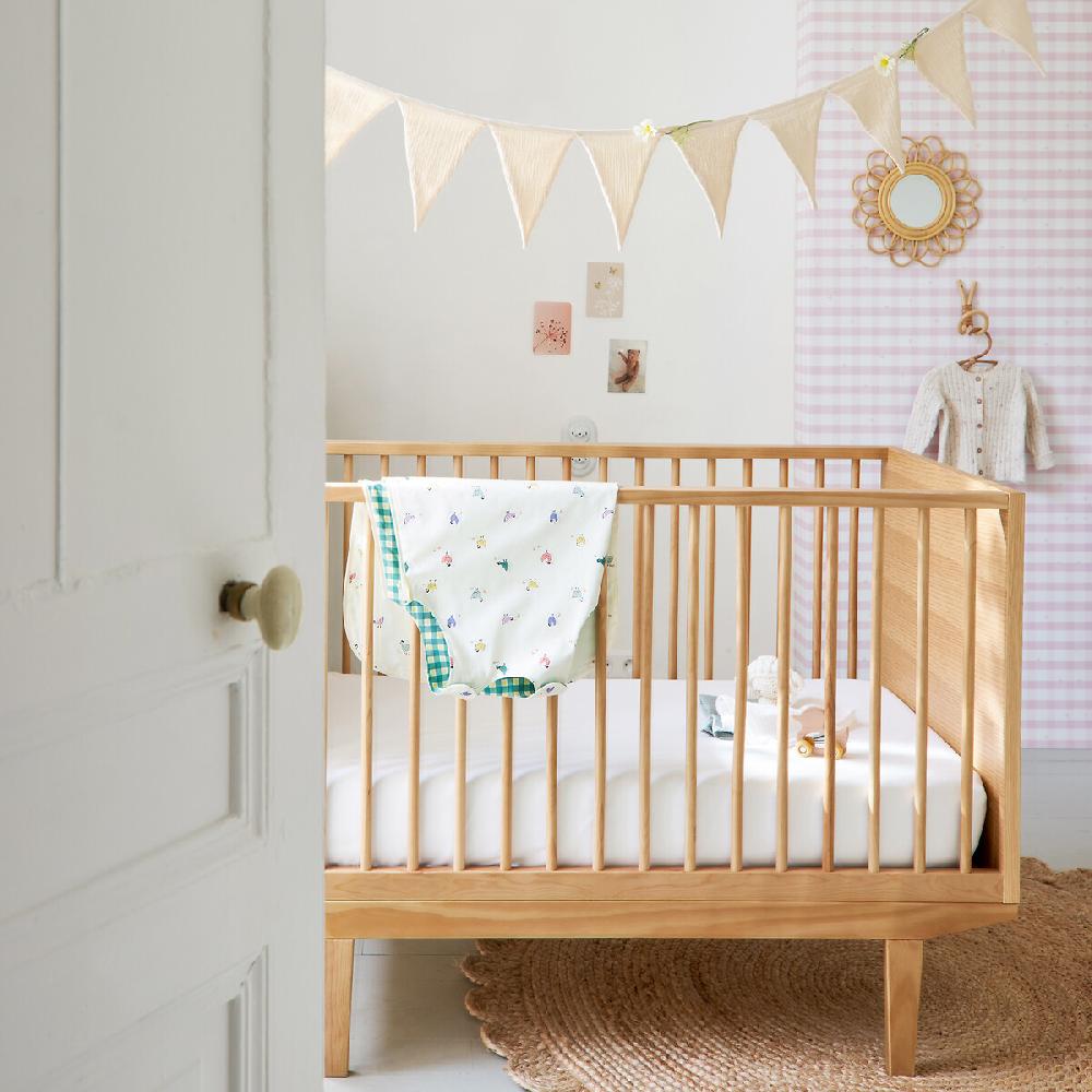 laredoute Baby Spannbettlaken Scenario aus Baumwolle uni - LA REDOUTE INTERIEURS Sonderangebot der Fabrik