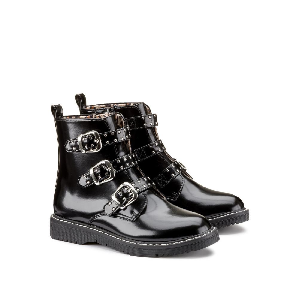 laredoute Stiefeletten mit Reissverschluss rockiger Stil schwarz LA REDOUTE COLLECTIONS Bis zu 55% Rabatt
