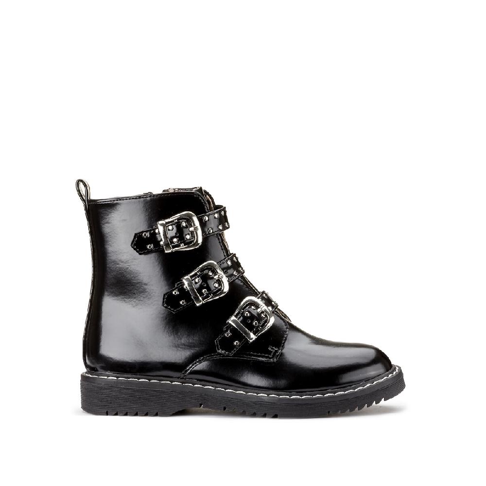 laredoute Stiefeletten mit Reissverschluss rockiger Stil schwarz LA REDOUTE COLLECTIONS Bis zu 55% Rabatt