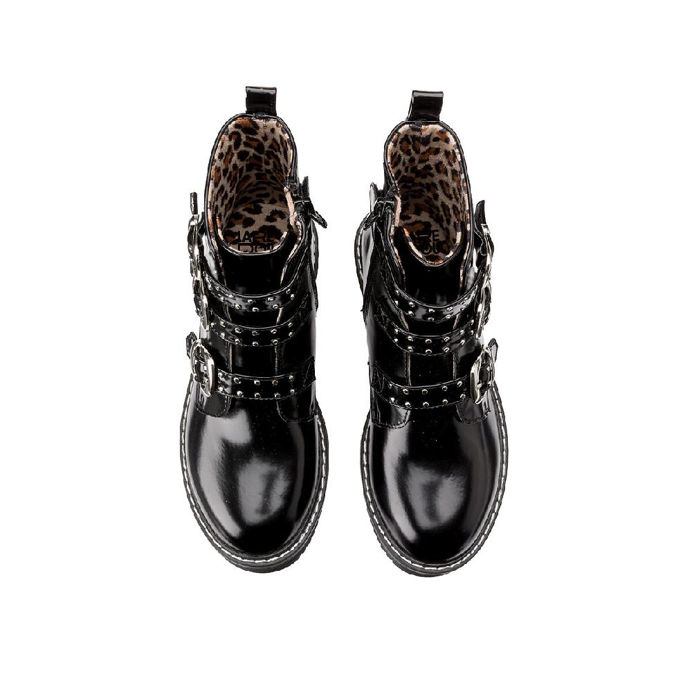 laredoute Stiefeletten mit Reissverschluss rockiger Stil schwarz LA REDOUTE COLLECTIONS Bis zu 55% Rabatt