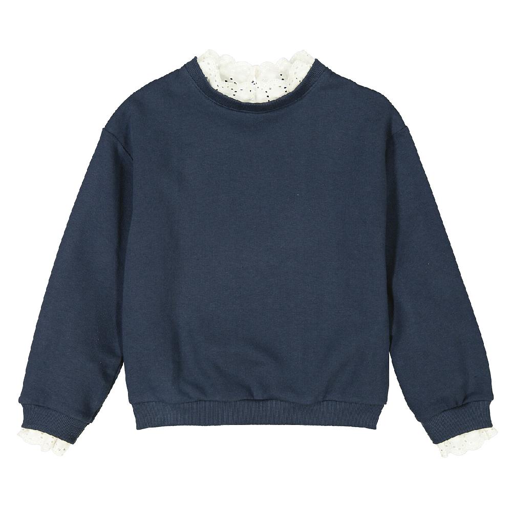 laredoute Sweatshirt Details mit Lochstickerei - LA REDOUTE COLLECTIONS zollfrei
