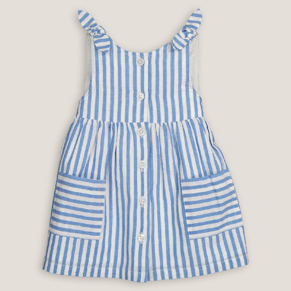 laredoute Kleid ärmellos gestreift blau LA REDOUTE COLLECTIONS Verkauf