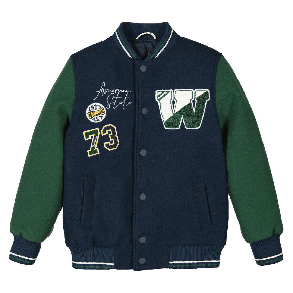 laredoute Jacke im College-Style marine/grün LA REDOUTE COLLECTIONS Meist gekauft